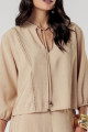 Camisa Alice Bege