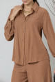Camisa Laisa Marrom