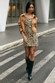 Vestido Viki Caramelo
