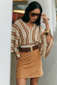 Blusa Monalisa Bege