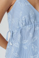 Regata Celina Folhas Estampado