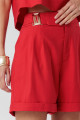 Shorts Virginia Vermelho