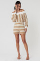 Shorts Monalisa Bege