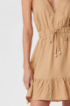 Vestido Lucia Bege