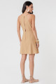 Vestido Ludy Bege