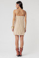Vestido Alice Bege