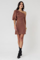 Vestido Samantha Marrom