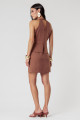 Vestido Sharon Marrom