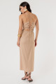 Vestido Annie Bege