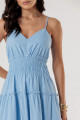 Vestido Maria Clara Azul