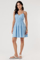 Vestido Maria Clara Azul