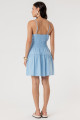 Vestido Maria Clara Azul