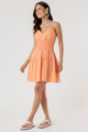 Vestido Maria Clara Laranja