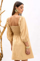 Vestido Nina Bege