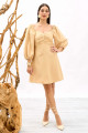 Vestido Nina Bege
